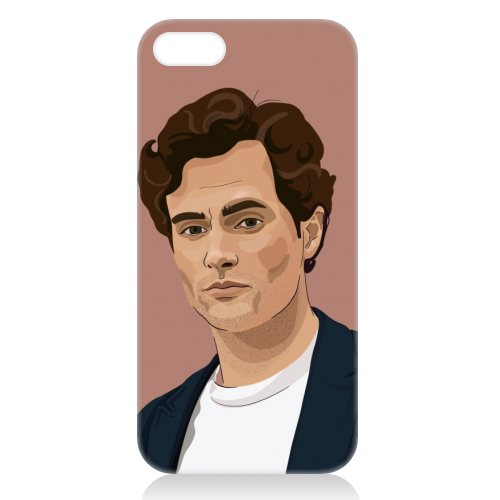 Penn Badgley print - unique phone case by The Girl Next Draw