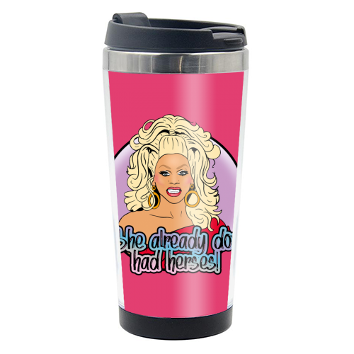 She Already Done Had Herses - photo water bottle by Bite Your Granny