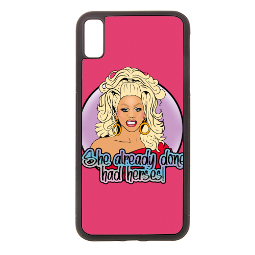 She Already Done Had Herses - stylish phone case by Bite Your Granny