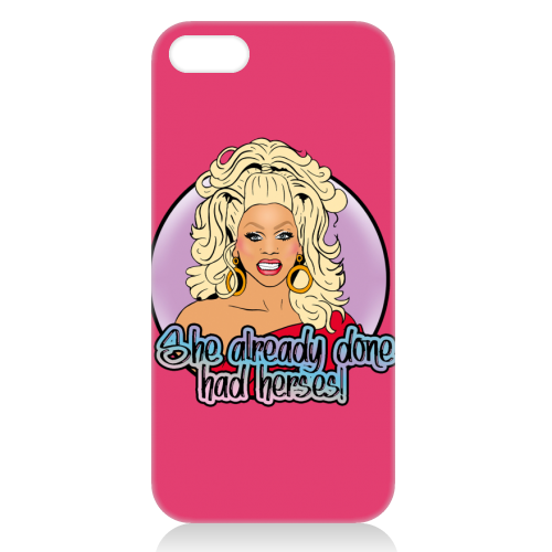 She Already Done Had Herses - unique phone case by Bite Your Granny