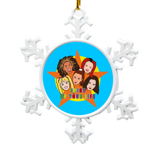 Spice Up Your Life - snowflake decoration by Bite Your Granny