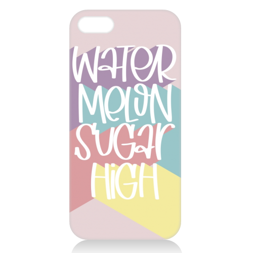 Watermelon Sugar High - unique phone case by Cheryl Boland