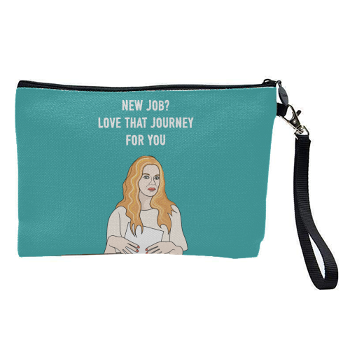New Job? Love That Journey For You - pretty makeup bag by Adam Regester