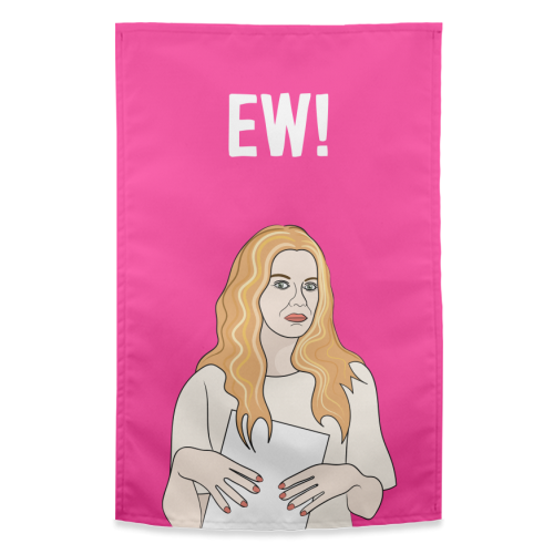 Ew! - funny tea towel by Adam Regester