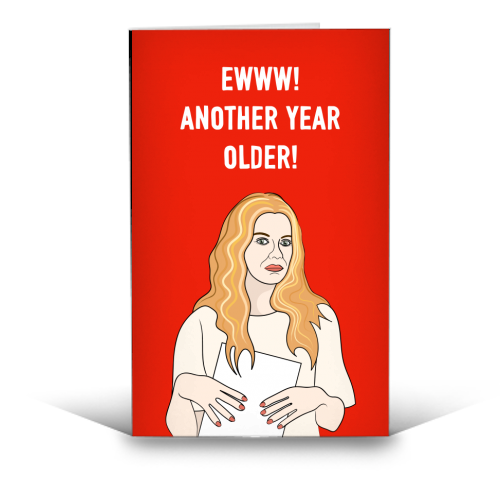 Ewww! Another Year Older! - funny greeting card by Adam Regester
