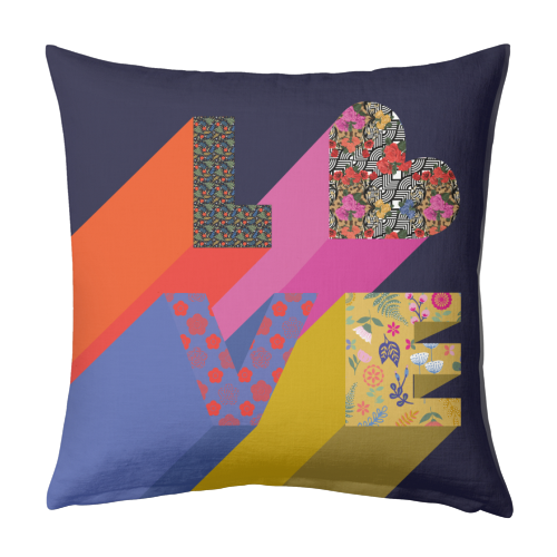 Love - designed cushion by Luxe and Loco