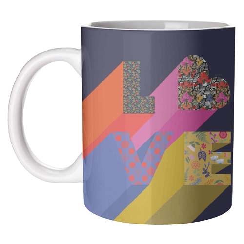 Love - unique mug by Luxe and Loco