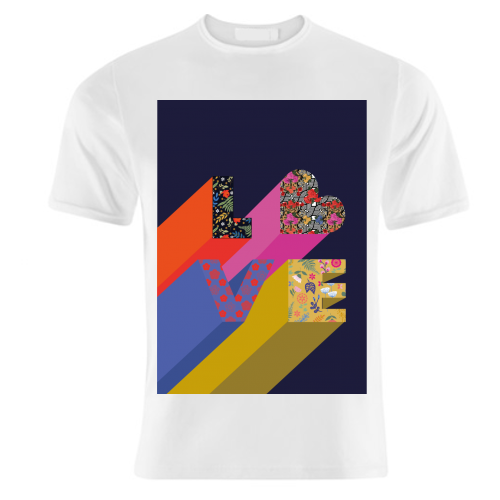 Love - unique t shirt by Luxe and Loco