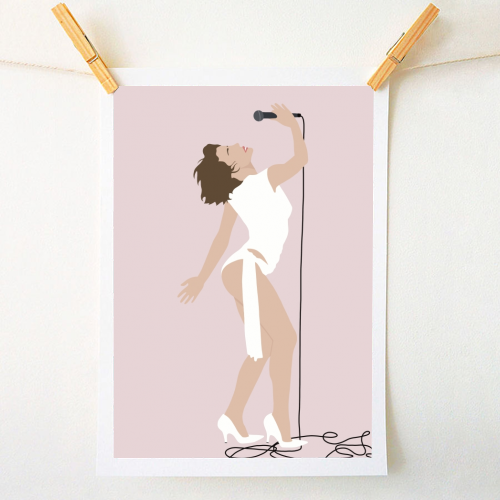 Kylie Minogue - A1 - A4 art print by Cheryl Boland