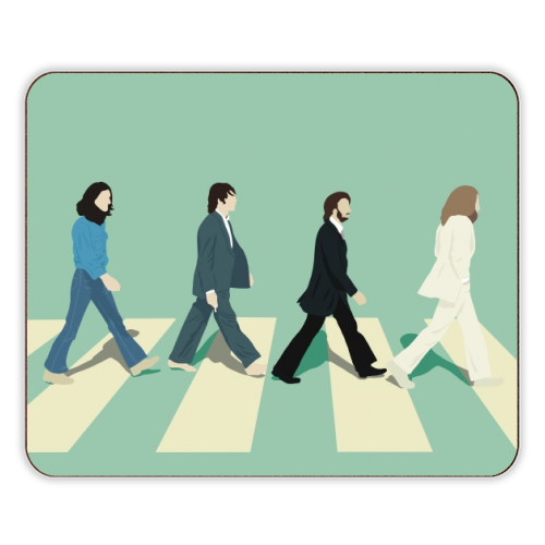 Abbey Road - The Beatles - designer placemat by Cheryl Boland
