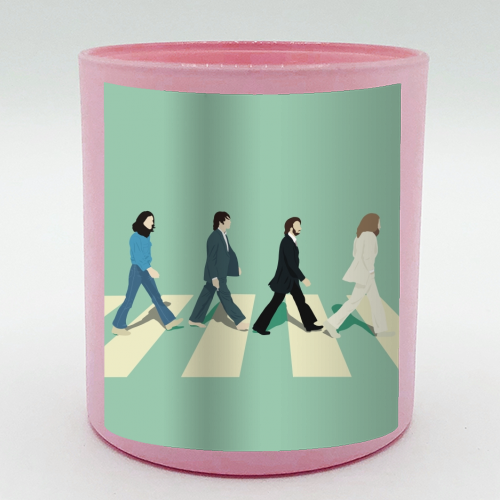 Abbey Road - The Beatles - scented candle by Cheryl Boland
