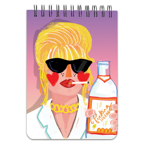 F@%KING FABULOUS - personalised A4, A5, A6 notebook by Nichola Cowdery