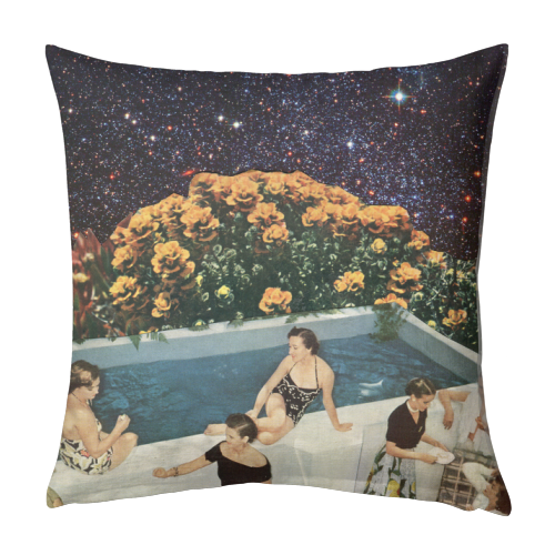 Summer party - designed cushion by Maya Land