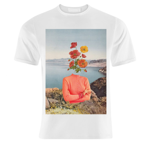 Flower girl - unique t shirt by Maya Land