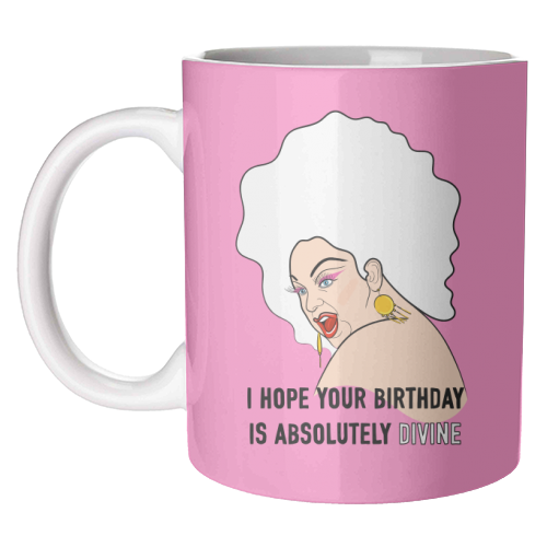 Have A Divine Birthday - unique mug by Adam Regester