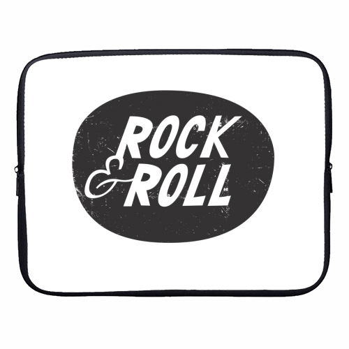 ROCK & ROLL - designer laptop sleeve by The Boy and the Bear
