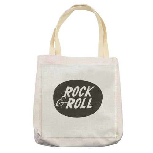 ROCK & ROLL - printed tote bag by The Boy and the Bear