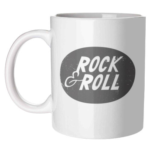 ROCK & ROLL - unique mug by The Boy and the Bear