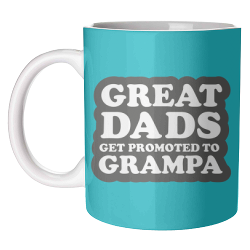 PROMOTED TO GRAMPA - unique mug by The Boy and the Bear