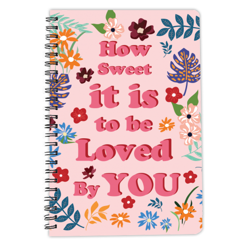 How Sweet - personalised A4, A5, A6 notebook by Niamh McKeown