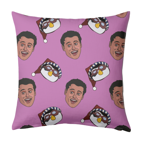 Joey & Hugsy 'Friends' - designed cushion by Catherine Critchley.