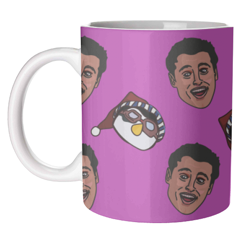 Joey & Hugsy 'Friends' - unique mug by Catherine Critchley.