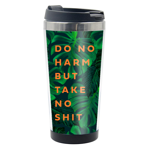 DO NO HARM TAKE NO SH*T - photo water bottle by PEARL & CLOVER