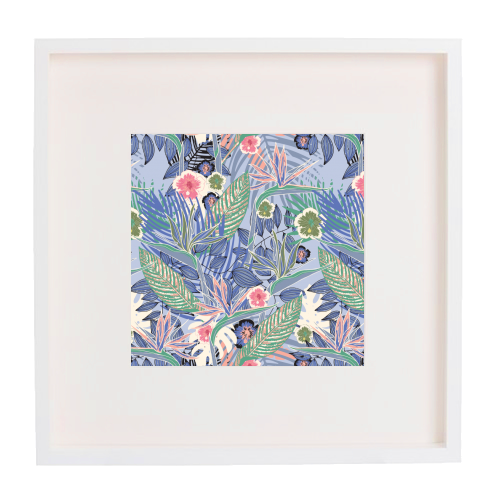 Tropicana paradise - framed poster print by Louise Bell