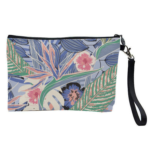 Tropicana paradise - pretty makeup bag by Louise Bell
