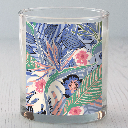 Tropicana paradise - scented candle by Louise Bell