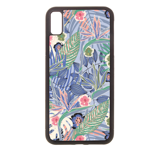 Tropicana paradise - Stylish phone case by Louise Bell