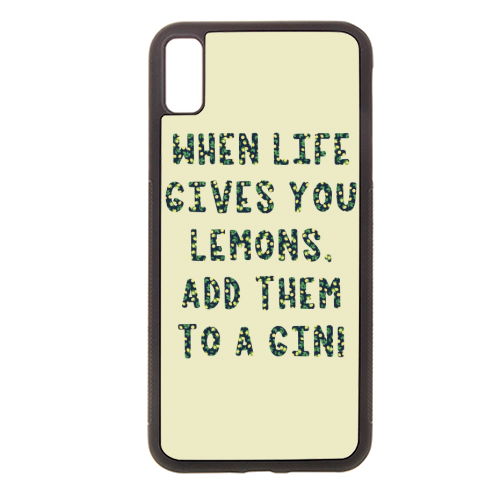 When life gives you lemons.... - stylish phone case by Cheryl Boland