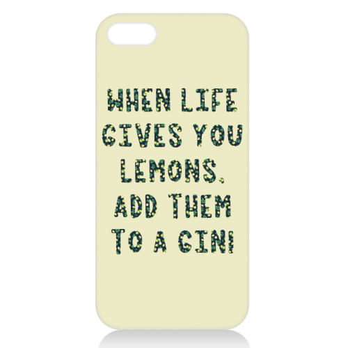 When life gives you lemons.... - unique phone case by Cheryl Boland