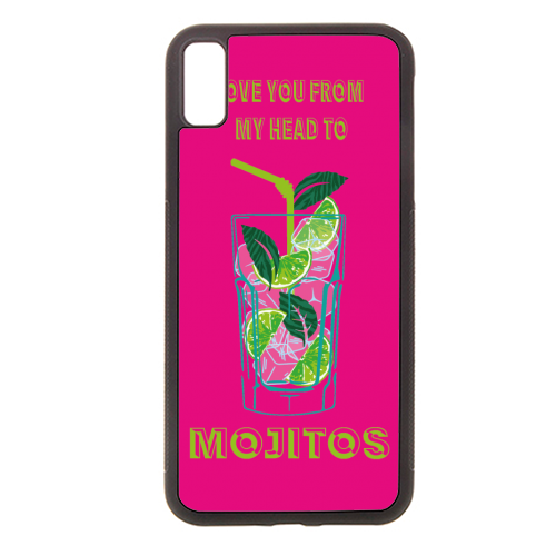Love You From My Head To Mojito - stylish phone case by Luxe and Loco