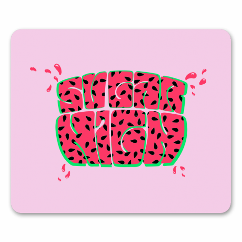 Sugar High - funny mouse mat by Wallace Elizabeth