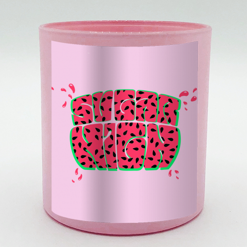 Sugar High - scented candle by Wallace Elizabeth