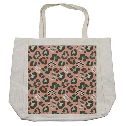 Playful Leopard - cool beach bag by Luxe and Loco