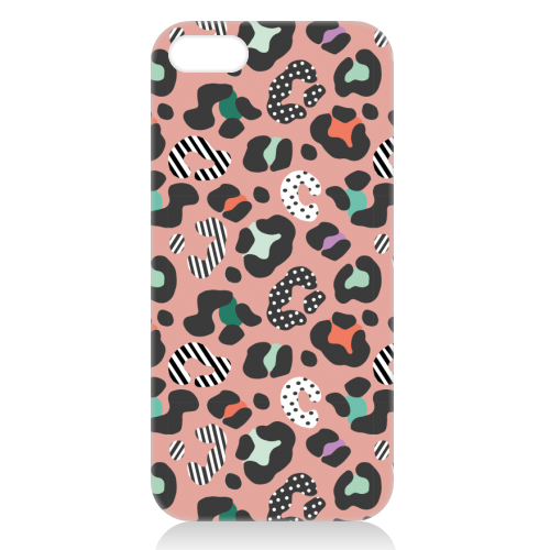 Playful Leopard - unique phone case by Luxe and Loco