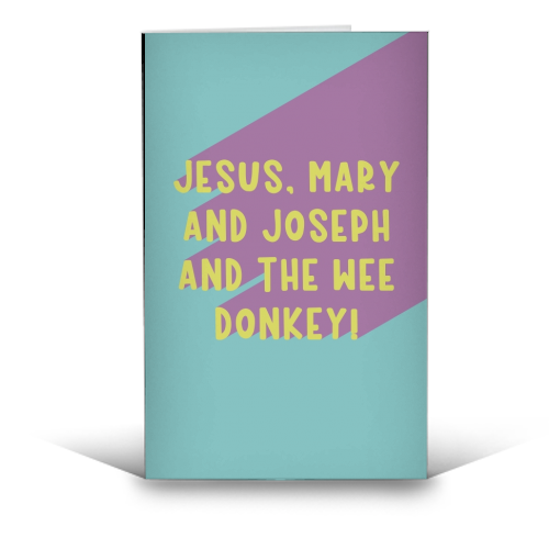 Line of Duty Hastings quote - funny greeting card by Cheryl Boland