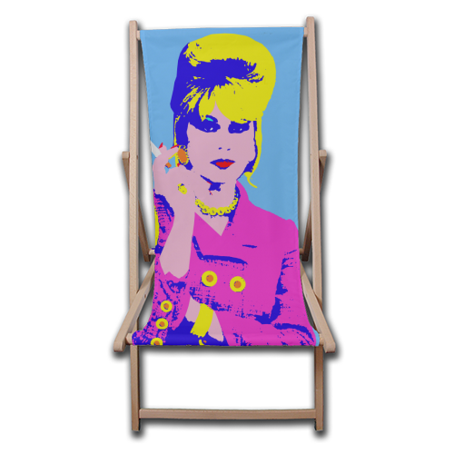 Darling - canvas deck chair by Wallace Elizabeth