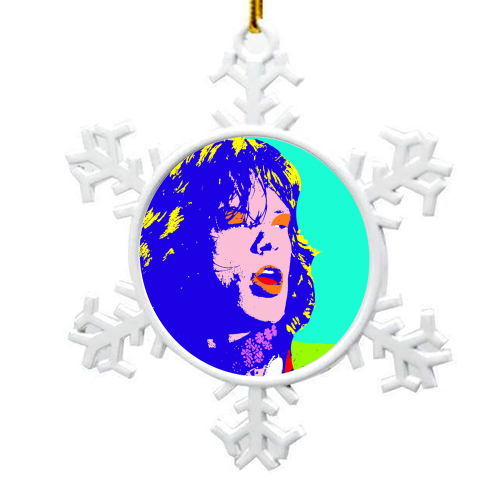 Mick - snowflake decoration by Wallace Elizabeth