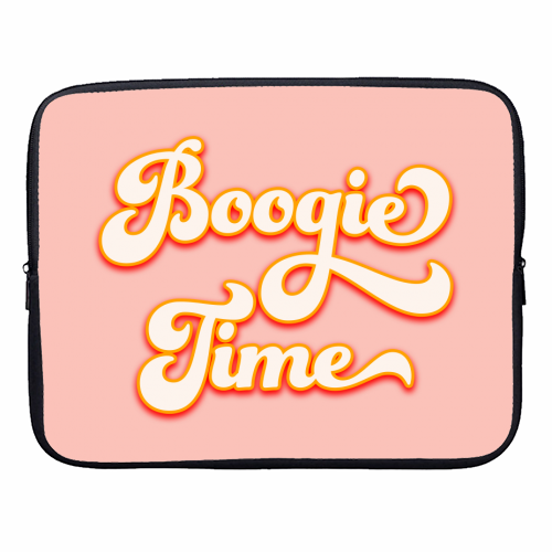 Boogie Time - designer laptop sleeve by Dominique Benedict