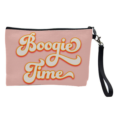 Boogie Time - pretty makeup bag by Dominique Benedict