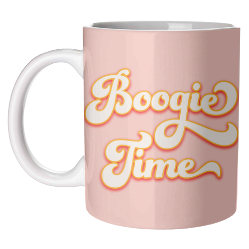 Boogie Time - unique mug by Dominique Benedict