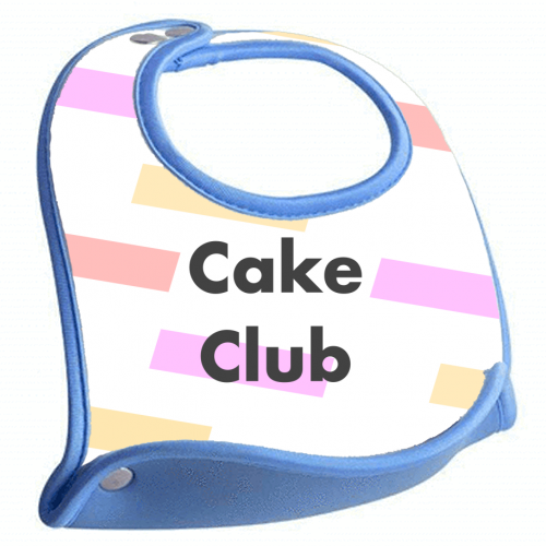 Cake Club - baby feeding bib by Card and Cake