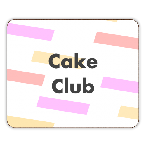 Cake Club - designer placemat by Card and Cake
