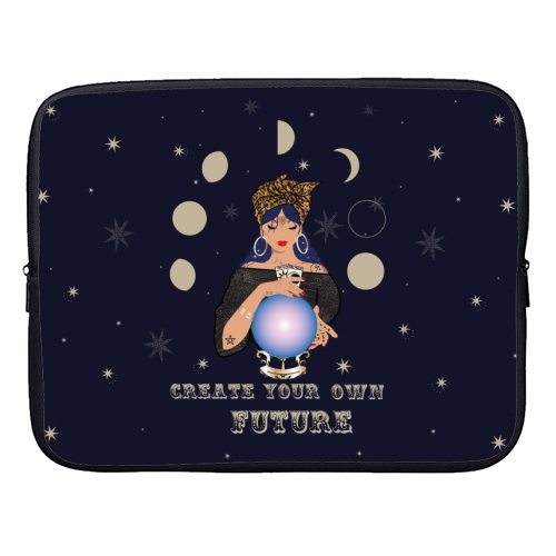 Create Your Own Future - designer laptop sleeve by Luxe and Loco