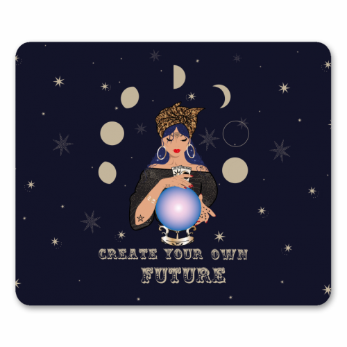 Create Your Own Future - funny mouse mat by Luxe and Loco