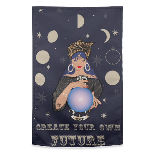 Create Your Own Future - funny tea towel by Luxe and Loco