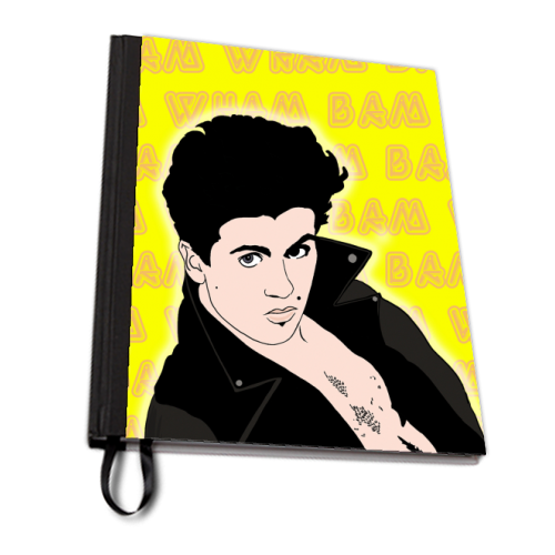 Wham Bam! - personalised A4, A5, A6 notebook by Bite Your Granny